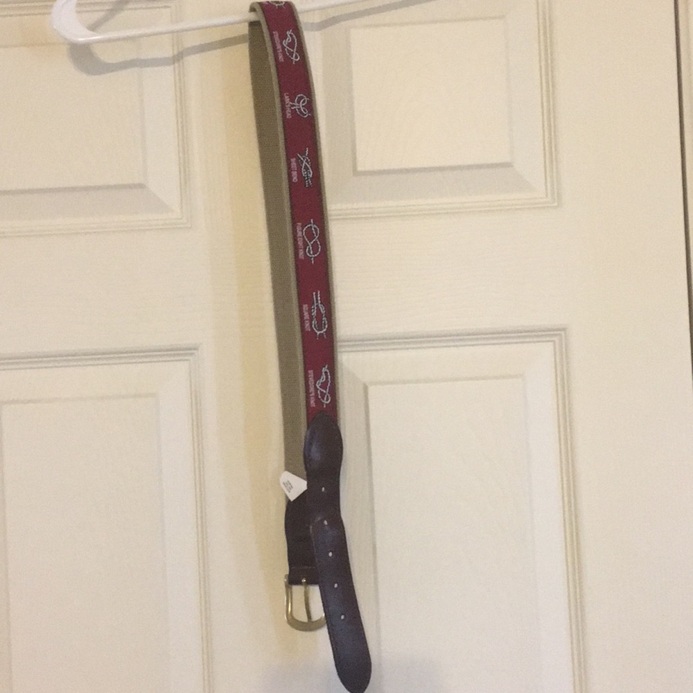 Men’s LLBean knot belt